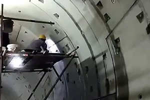 大理地铁堵漏现场视频