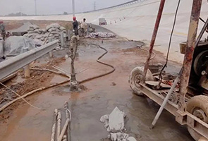 大理公路钻孔施工